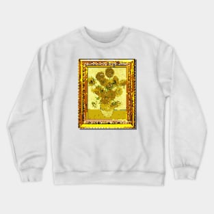 8-Bit Sunflowers Crewneck Sweatshirt